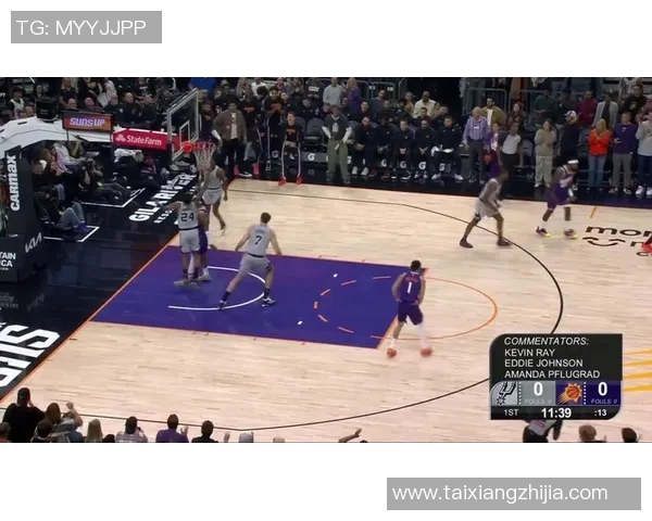 2019年NBA精彩对决回顾太阳队与马刺队的激烈比赛录像分析